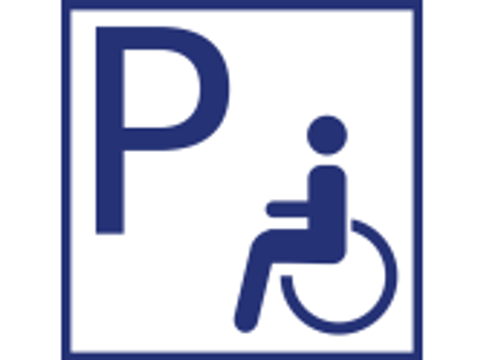 Parken rollstuhlgeeignet