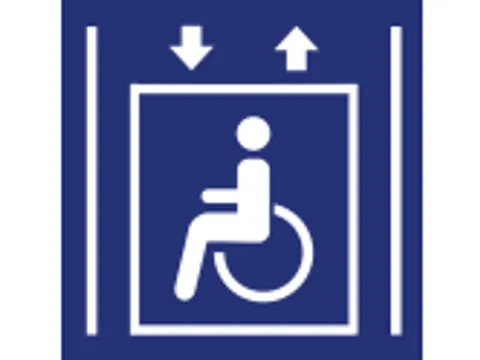 Aufzug rollstuhlgerecht