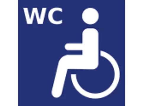 WC rollstuhlgerecht