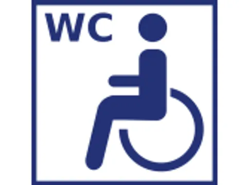 WC rollstuhlgeeignet