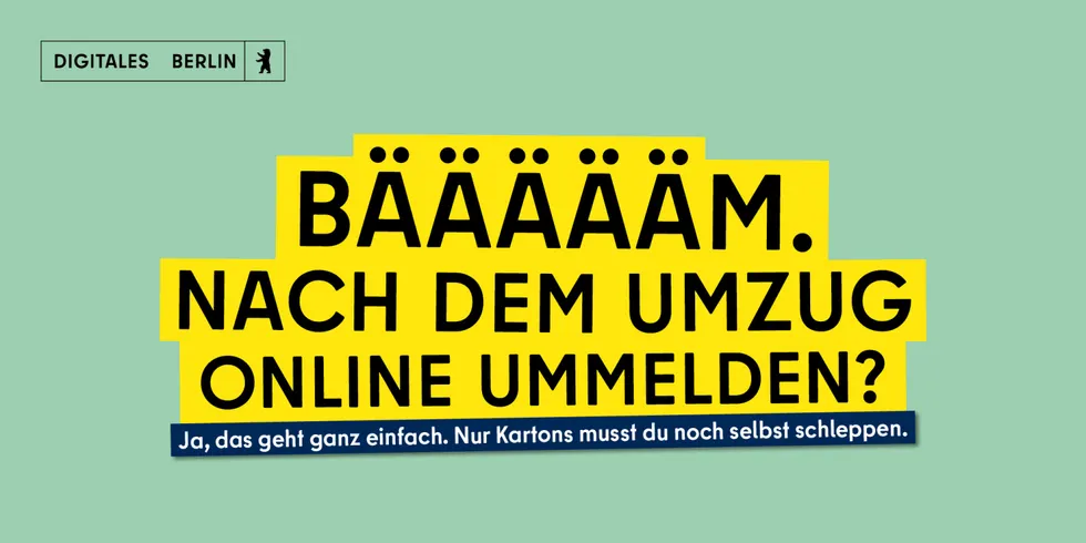 Nach dem Umzug Wohnsitz online anmelden