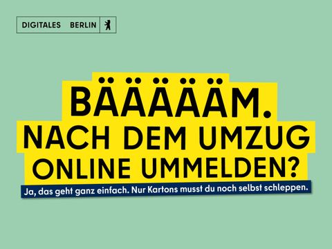 Nach dem Umzug Wohnsitz online anmelden